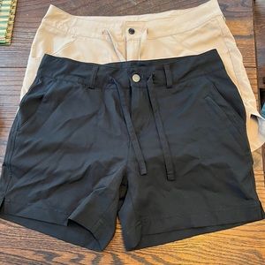 Magellan Tan and Black Shorts (pair)